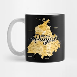 Royal Punjab Map Mug